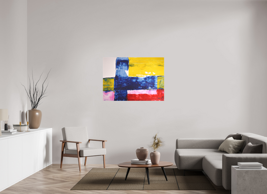 DIN A0 (118,9 x 84,1 cm), Leinwandprint, matt, ohne Rahmen "Car driver" - Canvasprint
