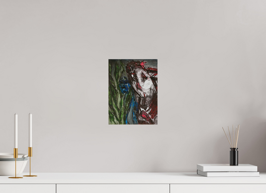 21 x 28 cm, Fine Art Print, ohne Weißrand "Angst" - Kunstdruck