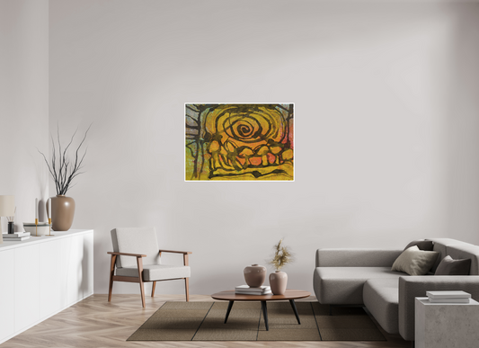 DIN A0 (118,9 x 84,1 cm), Fine Art Print, 1 cm Weißrand "Indian summer" - Fine Art Print