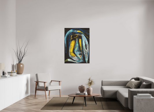 DIN A0 (84,1 x 118,9 cm), Leinwandprint, matt, ohne Rahmen "Arrogans" - Canvasprint