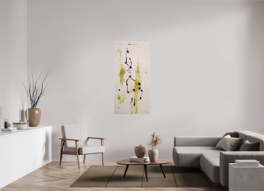 70 x 143,6 cm, Leinwandprint, matt, ohne Rahmen "Drehen und wenden" - Canvasprint