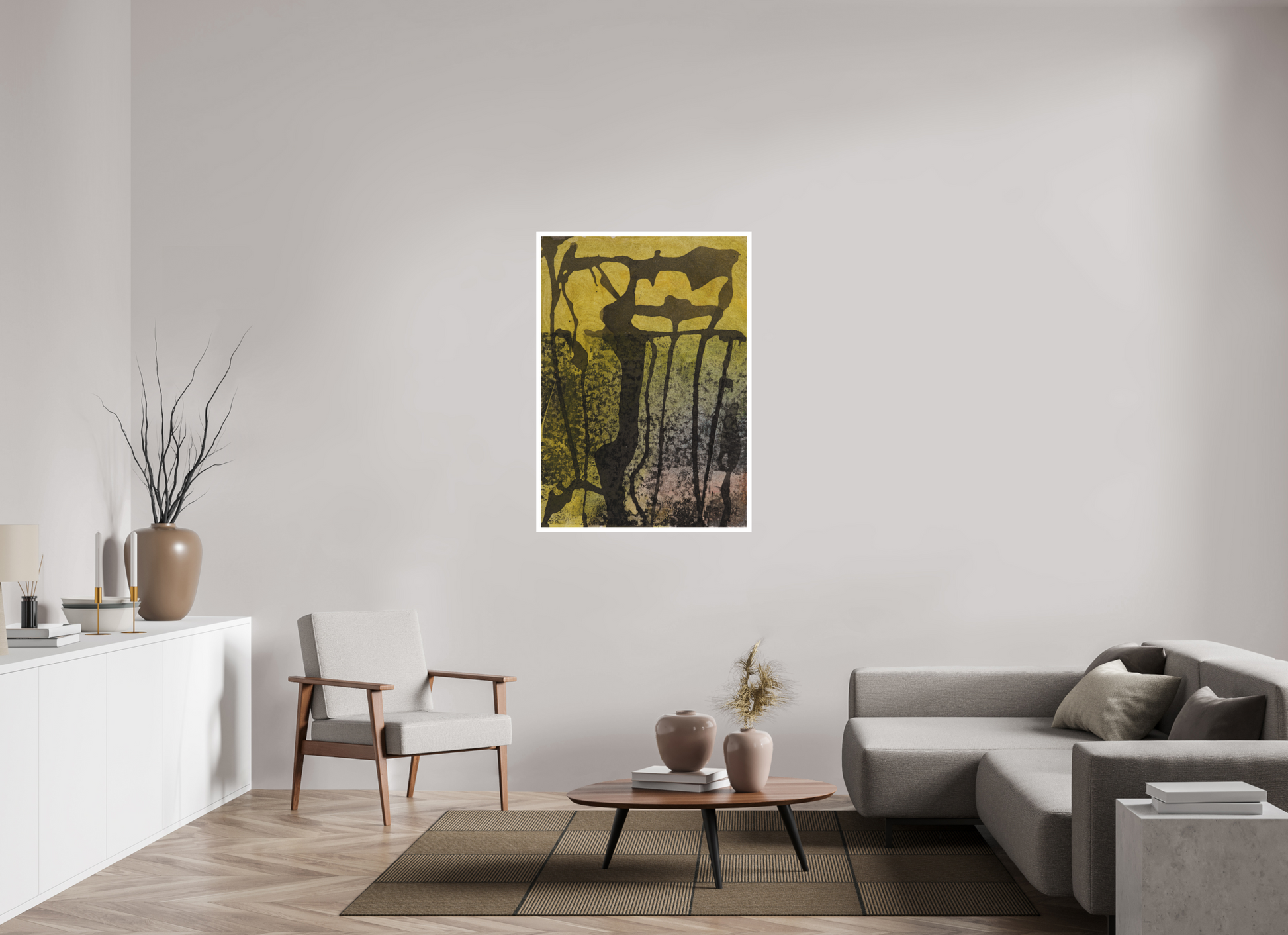 DIN A0 (84,1 x 118,9 cm), Fine Art Print, 2 cm Weißrand "Golgatha" - Fine Art Print