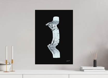 40 x 57,7 cm, Fine Art Print, ohne Weißrand "Zebramann" - Kunstdruck