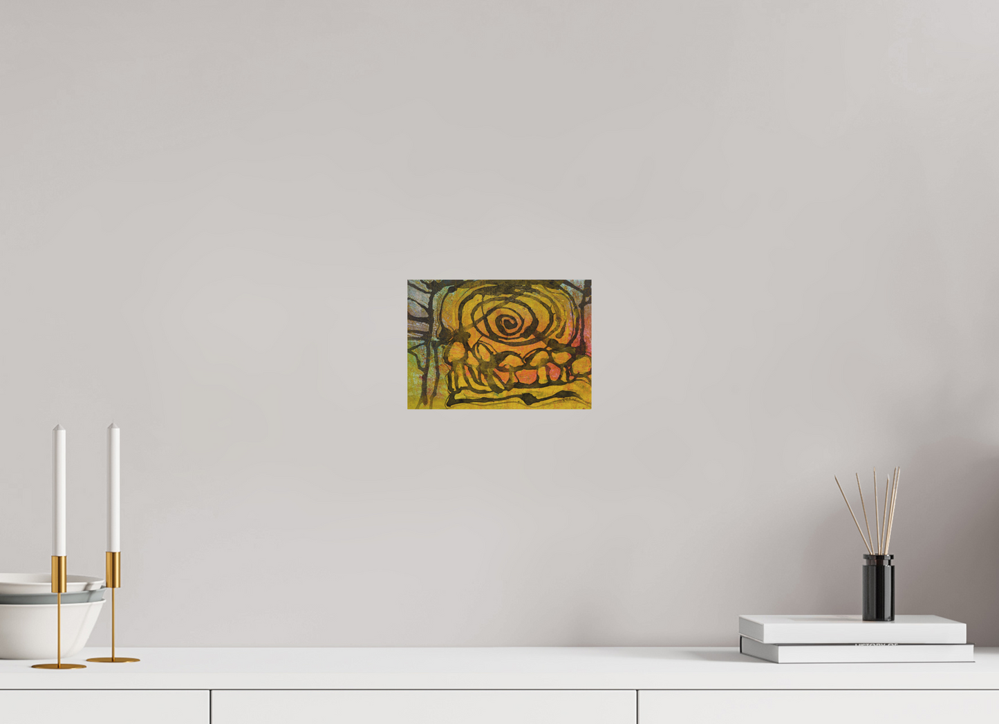 DIN A5 (21 x 14,8 cm), Fine Art Print, ohne Weißrand "Indian summer" - Fine Art Print