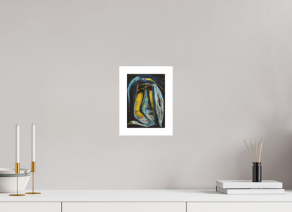 DIN A5 (14,8 x 21 cm), Art Fine Print, 3 cm Rand "Arrogans" - Fine Art Print