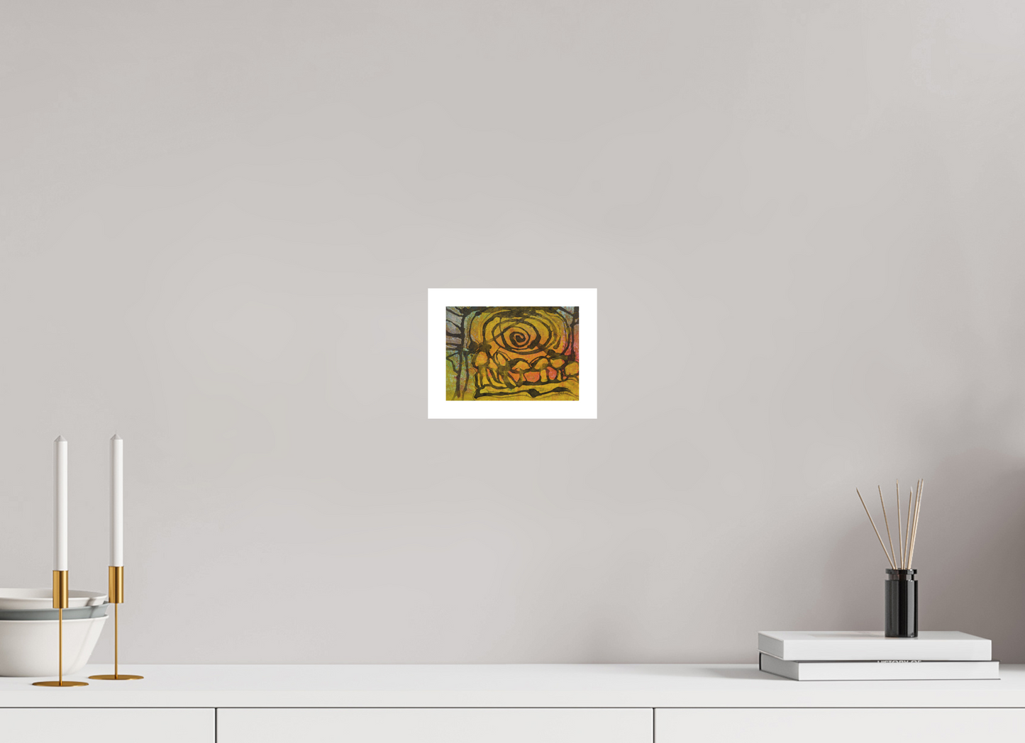 DIN A6 (14,8 x 10,5 cm), Fine Art Print, 2 cm Weißrand "Indian summer" - Fine Art Print