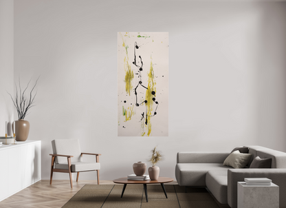90 x 184,6 cm, Leinwandprint, matt, ohne Rahmen "Drehen und wenden" - Canvasprint