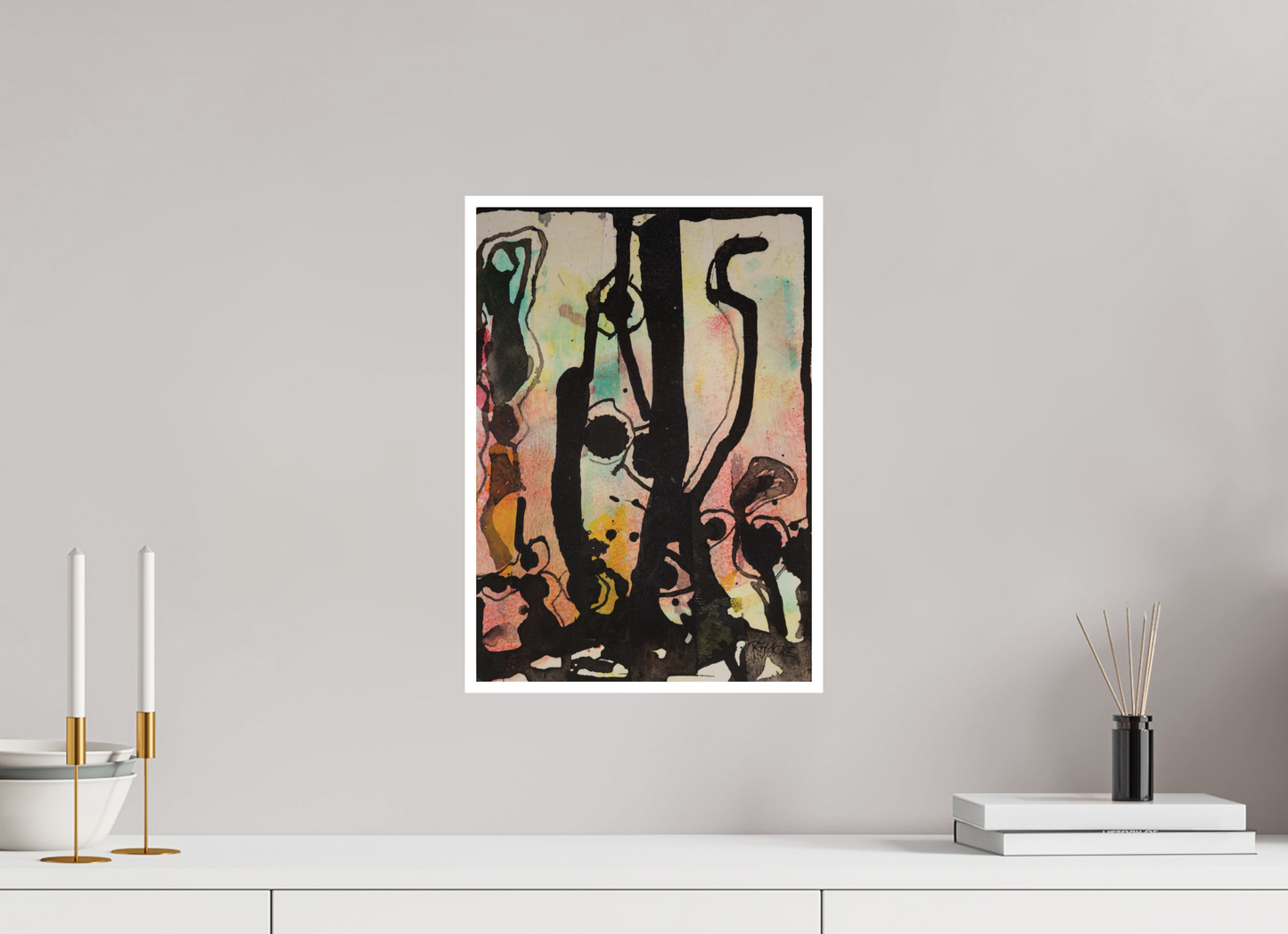 DIN A3 (29,7 x 42 cm), Fine Art Print, 1 cm Weißrand "Cactus garden" - Fine Art Print