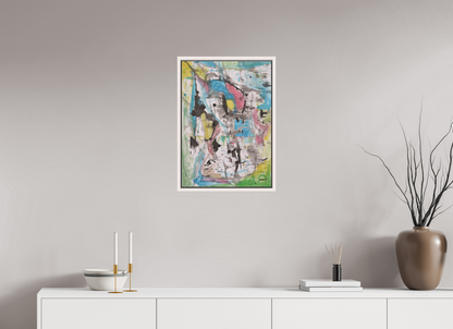 DIN A2 (42 x 59,4 cm), Leinwandprint, matt, Ahorn weiß "Swordfish" - Canvasprint