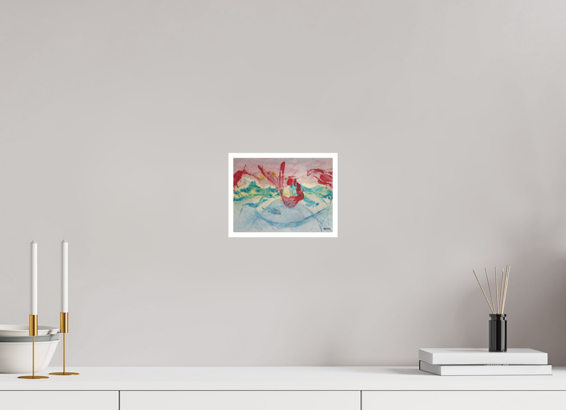 20 x 15 cm, Fine Art Print, 1 cm Weißrand "Mermaid in Company" - Fine Art Print