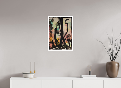 DIN A2 (42 x 59,4 cm), Fine Art Print, 2 cm Weißrand "Cactus garden" - Fine Art Print