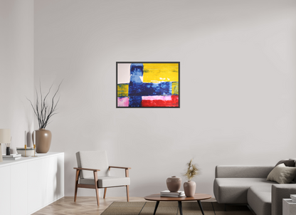 DIN A1 (84,1 x 59,4 cm), Leinwandprint, matt, Eiche schwarz "Car driver" - Canvasprint