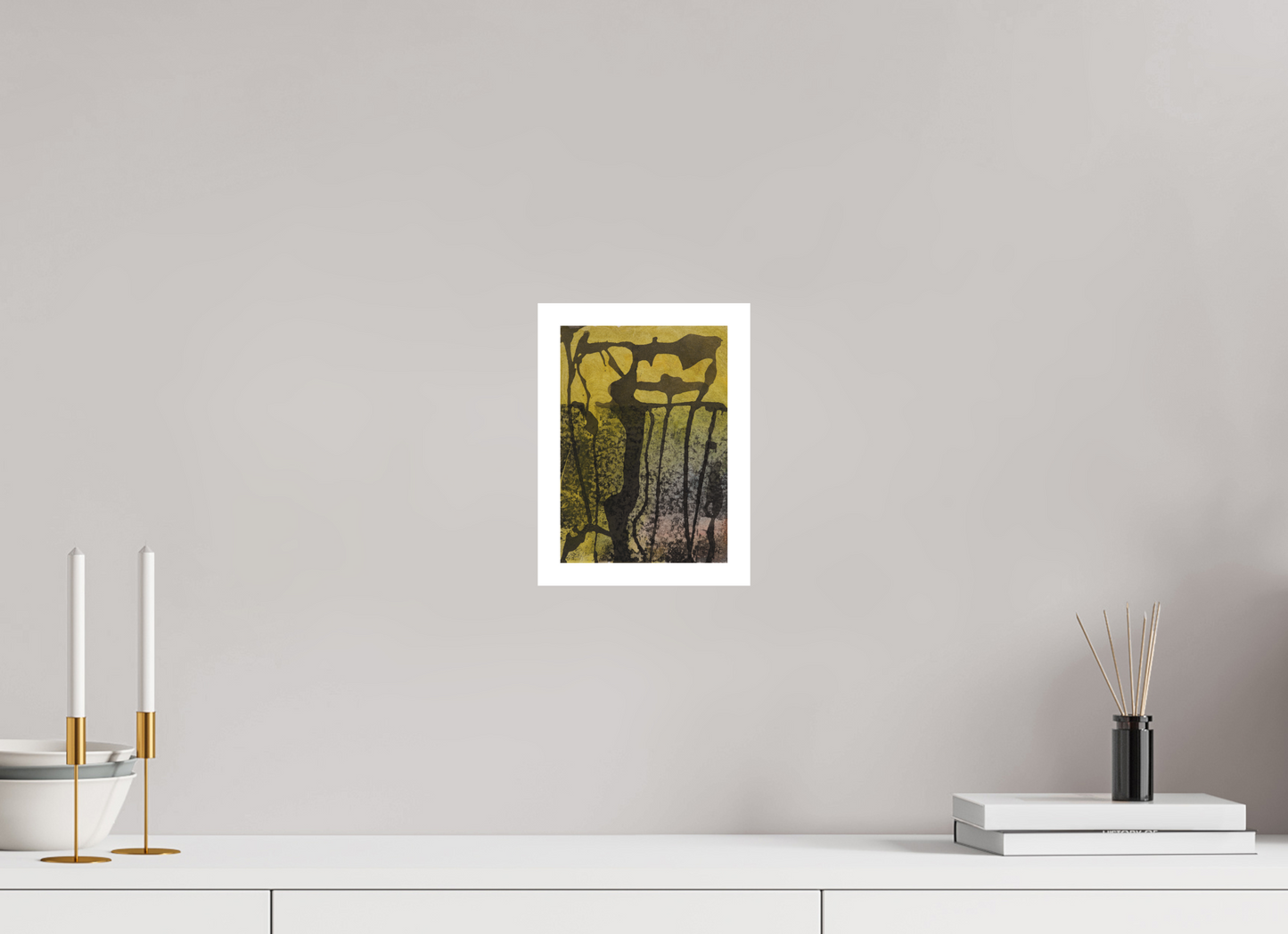 DIN A5 (14,8 x 21 cm), Fine Art Print, 2 cm Weißrand "Golgatha" - Fine Art Print