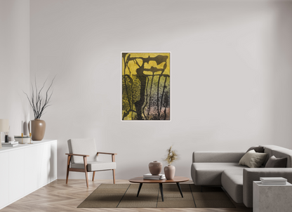 DIN A0 (84,1 x 118,9 cm), Leinwandprint, matt, Ahorn weiß "Golgatha" - Canvasprint