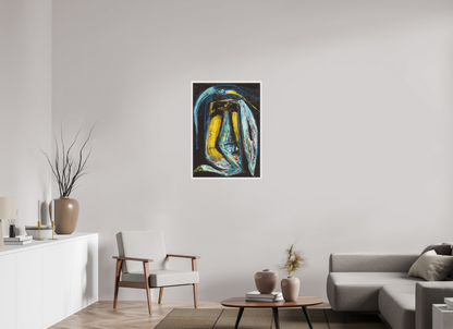 DIN A1 (59,4 x 84,1 cm), Leinwandprint, matt, Ahorn weiß "Arrogans" - Canvasprint