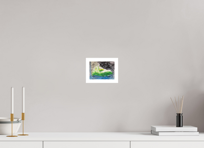 14 x 10 cm, Fine Art Print, 2 cm Weißrand "Fishing for YinYang" - Fine Art Print
