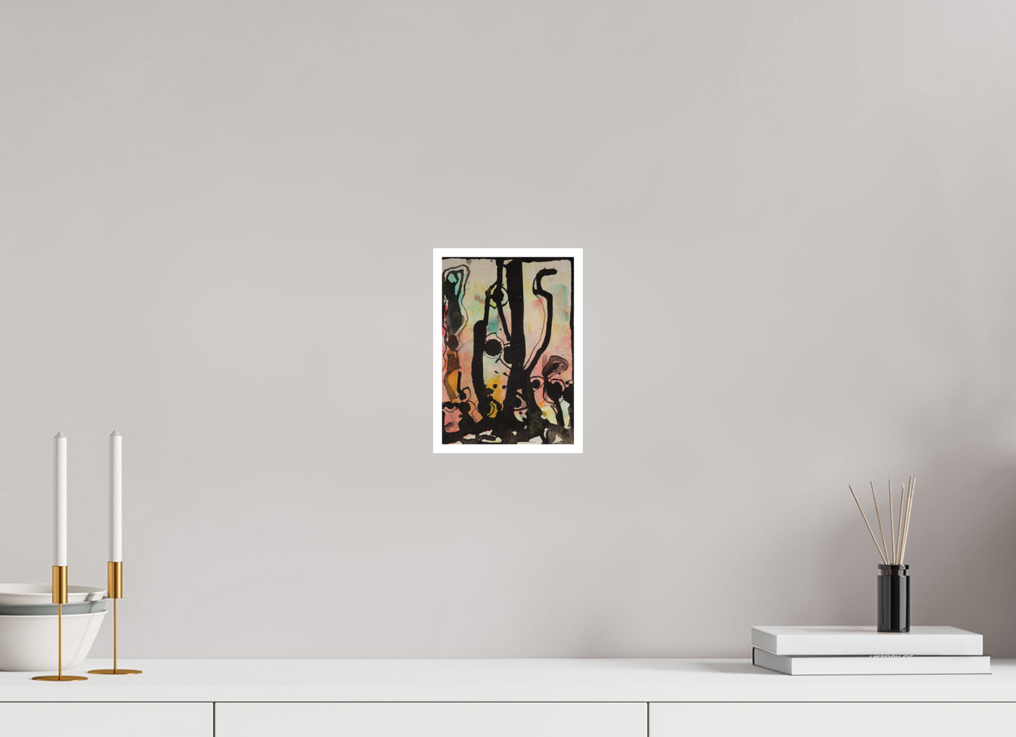 DIN A5 (14,8 x 21 cm), Fine Art Print, 1 cm Weißrand "Cactus garden" - Fine Art Print