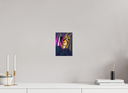 15 x 20,8 cm, Fine Art Print, ohne Weißrand "Octopus Leaving" - Fine Art Print