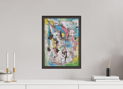 DIN A3 (29,7 x 42 cm), Leinwandprint, matt, Erle braun "Swordfish" - Canvasprint