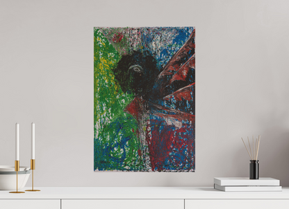 40 x 57,5 cm, Fine Art Print, ohne Weißrand "Mumbling angel" - Fine Art Print