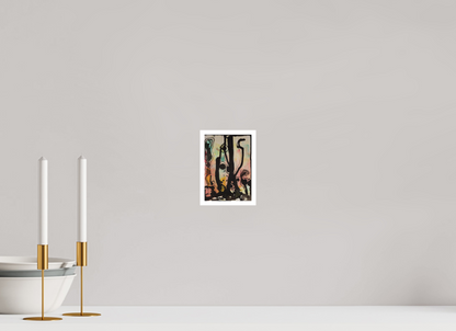 DIN A6 (10,5 x 14,8 cm), Fine Art Print, 1 cm Weißrand "Cactus garden" - Fine Art Print