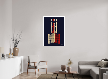 80 x 111,1 cm, Fine Art Print, 2 cm Weißrand "Diabolo" - Fine Art Print