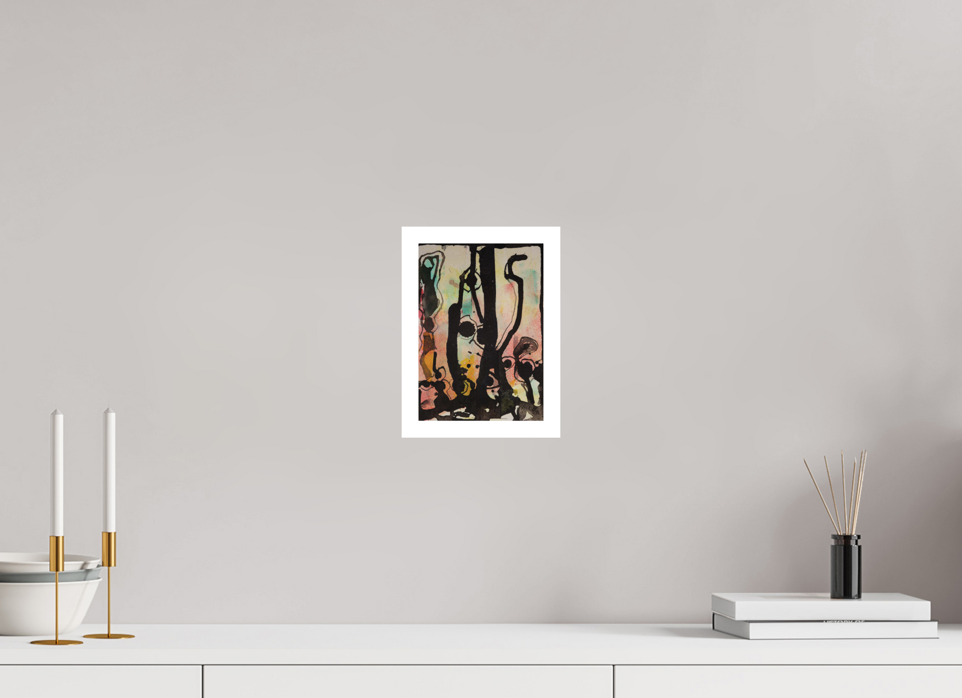 DIN A5 (14,8 x 21 cm), Fine Art Print, 2 cm Weißrand "Cactus garden" - Fine Art Print