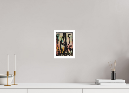 DIN A5 (14,8 x 21 cm), Fine Art Print, 2 cm Weißrand "Cactus garden" - Fine Art Print
