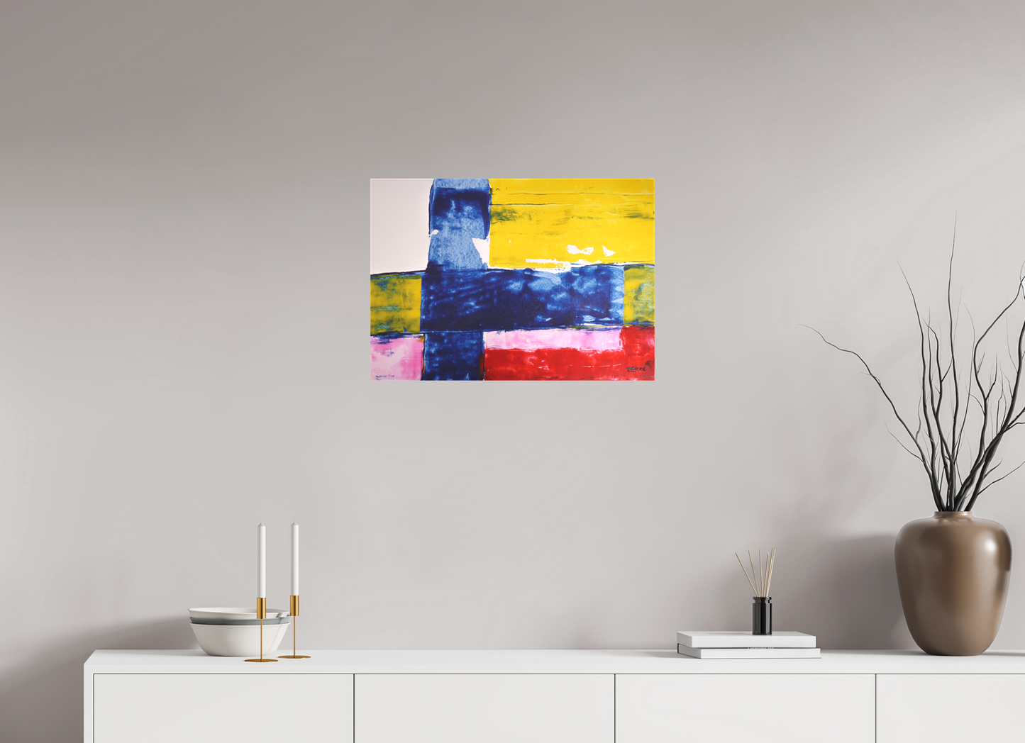 DIN A2 (59,4 x 42 cm), Leinwandprint, matt, ohne Rahmen "Car driver" - Canvasprint