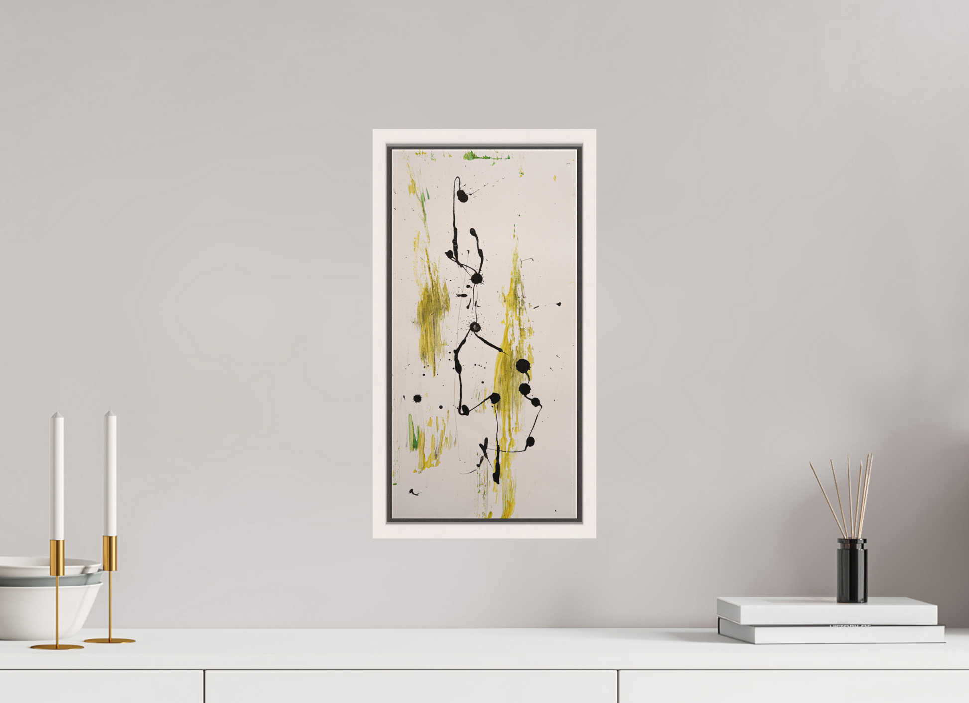 20 x 41 cm, Leinwandprint, matt, Ahorn weiß "Drehen und wenden" - Canvasprint