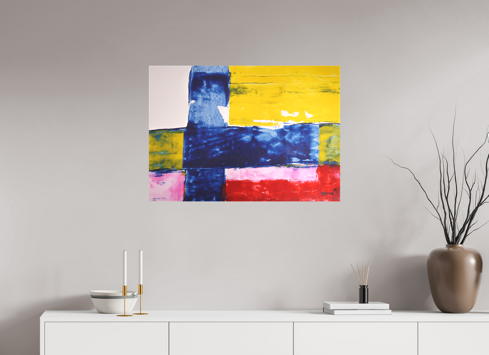 DIN A1 (84,1 x 59,4 cm), Leinwandprint, matt, ohne Rahmen "Car driver" - Canvasprint