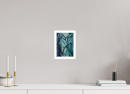 DIN A5 (14,8 x 21 cm), Fine Art Print, 2 cm Weißrand "Underwaterrun" - Fine Art Print
