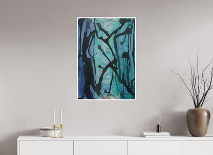 DIN A1 (59,4 x 84,1 cm), Fine Art Print, 1 cm Weißrand "Underwaterrun" - Fine Art Print
