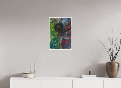 40 x 57,5 cm, Fine Art Print, 1 cm Weißrand "Mumbling angel" - Fine Art Print