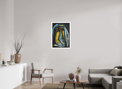 DIN A1 (59,4 x 84,1 cm), Art Fine Print, 3 cm Rand "Arrogans" - Fine Art Print