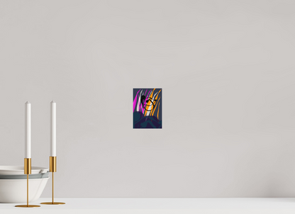 10 x 13,9 cm, Fine Art Print, ohne Weißrand "Octopus Leaving" - Fine Art Print