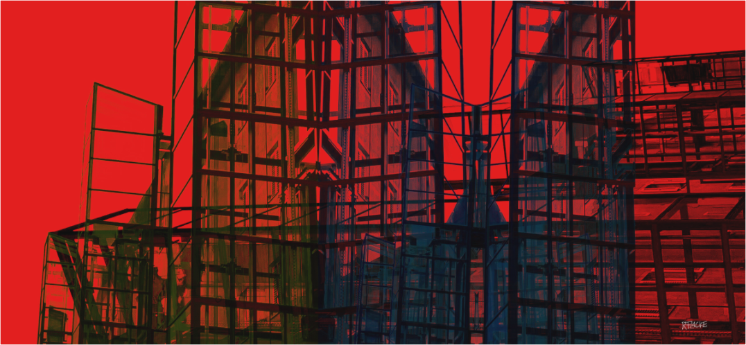 Main image "Skeleton Mountain (wide)" - Fine Art Print