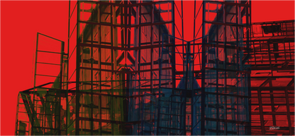 Main image "Skeleton Mountain (wide)" - Fine Art Print