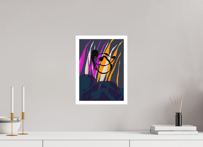 25 x 34,7 cm, Fine Art Print, 2 cm Weißrand "Octopus Leaving" - Fine Art Print