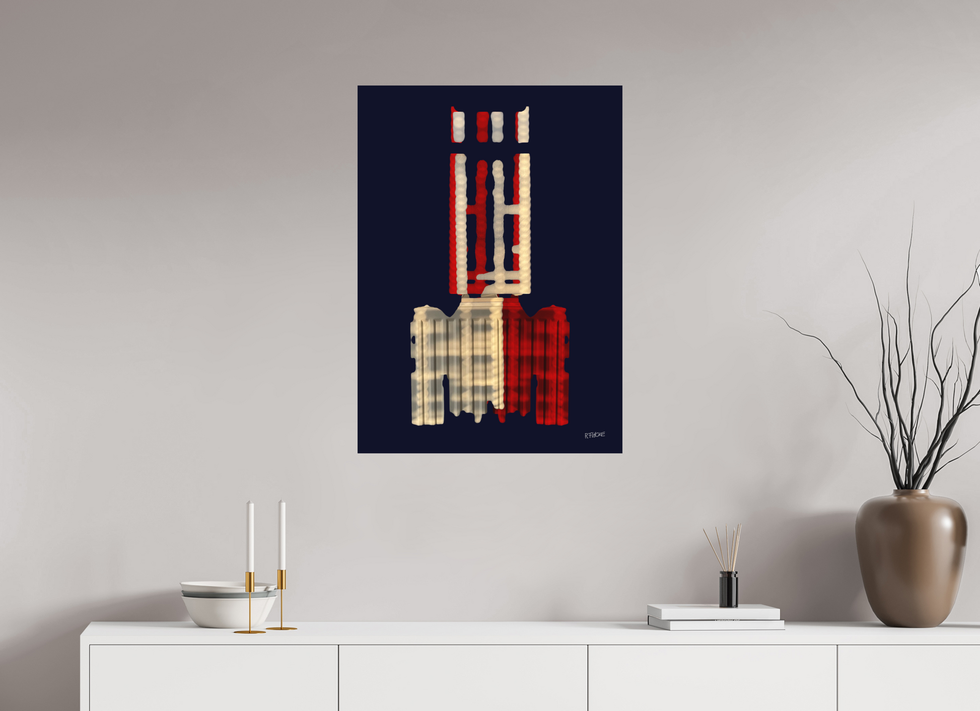 60 x 83,3 cm, Fine Art Print, ohne Weißrand "Diabolo" - Fine Art Print