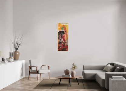 40 x 113 cm, Leinwandprint, matt, Ahorn natur "Asian girl" - Canvasprint (Kopie)