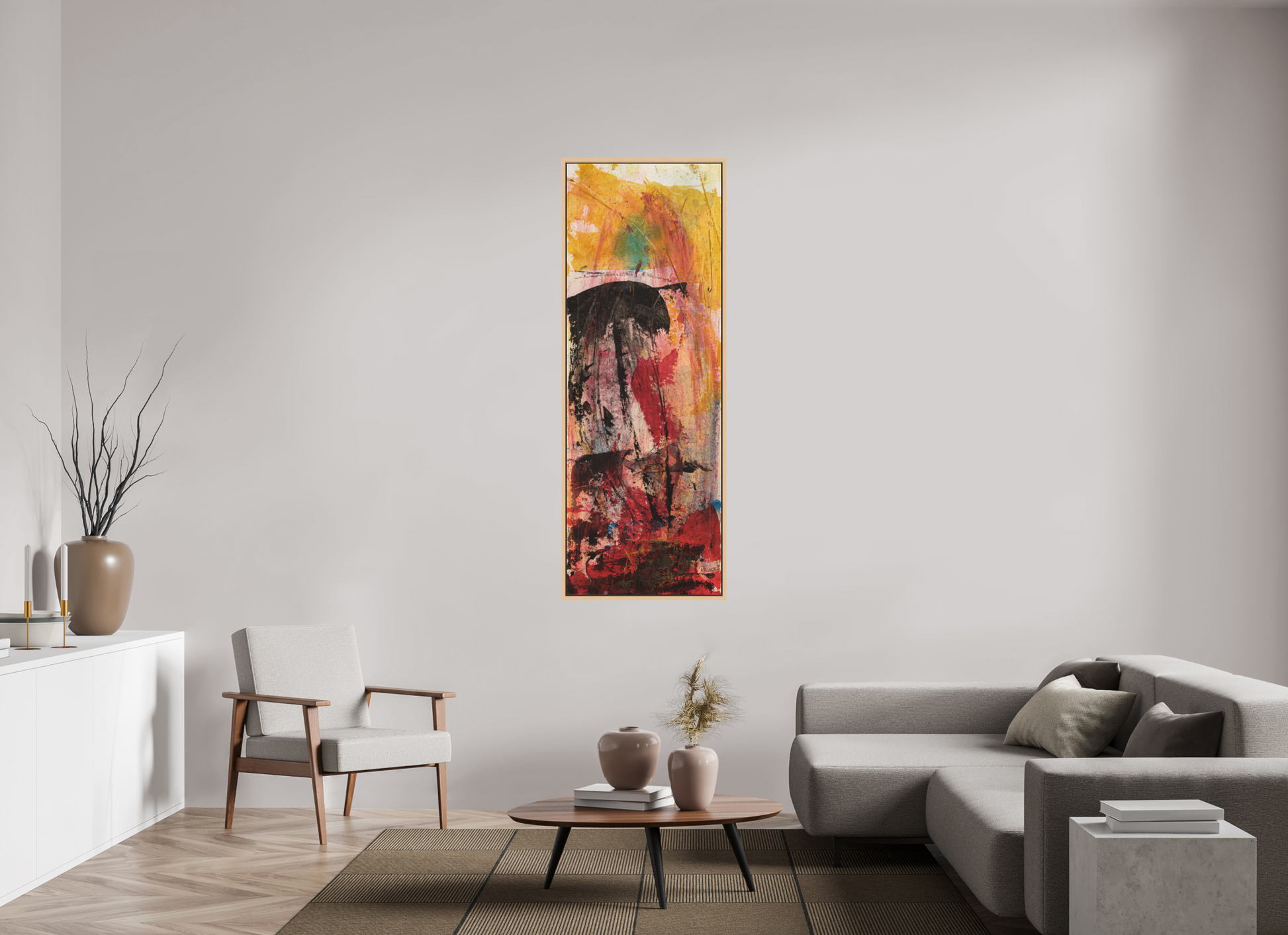 60 x 169,6 cm, Leinwandprint, matt, Ahorn natur "Asian girl" - Canvasprint (Kopie)