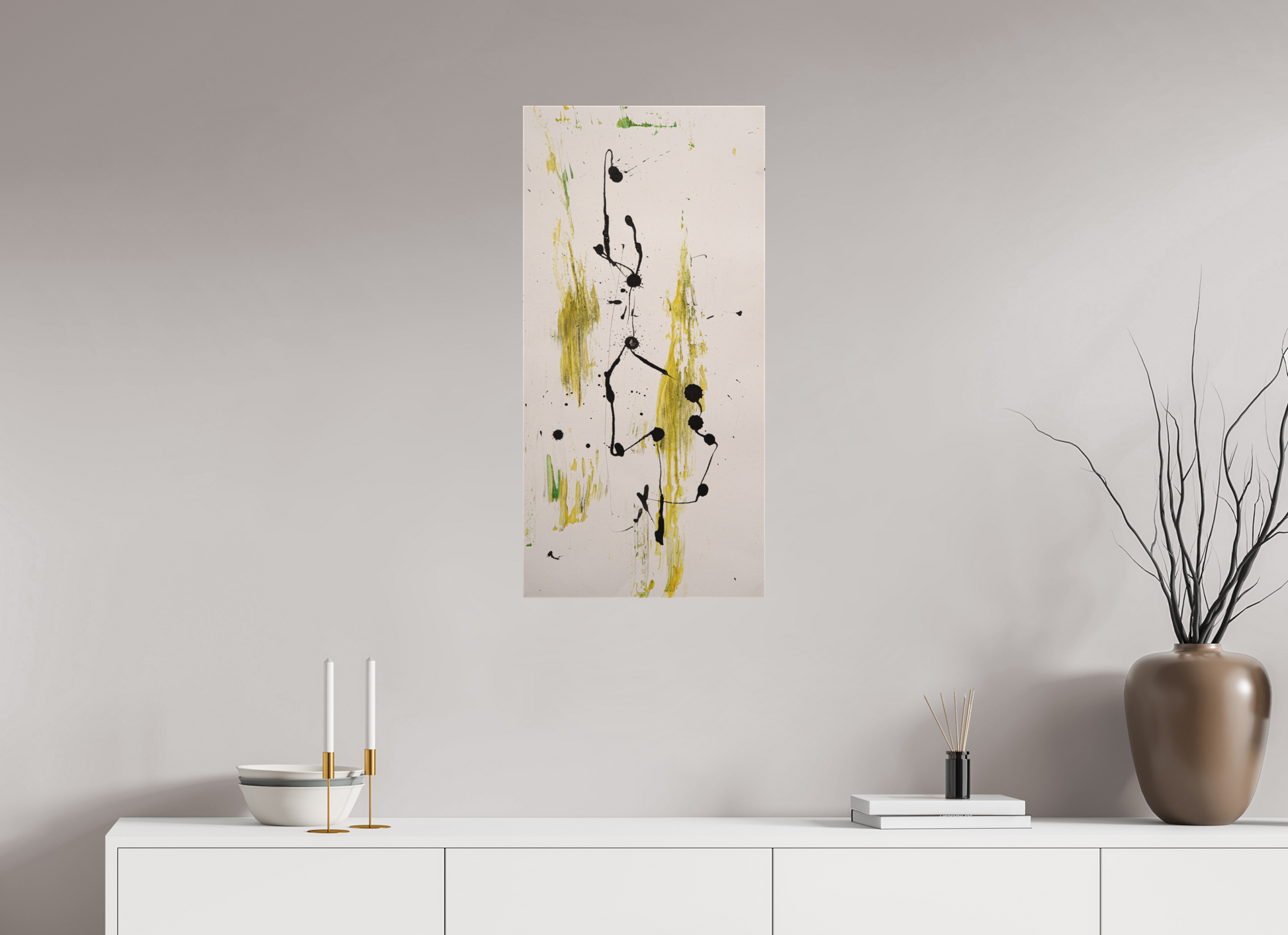 40 x 82,1 cm, Leinwandprint, matt, ohne Rahmen "Drehen und wenden" - Canvasprint