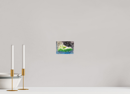 14 x 10 cm, Fine Art Print, ohne Weißrand "Fishing for YinYang" - Fine Art Print