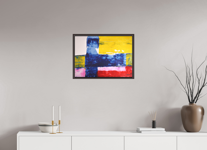 DIN A2 (59,4 x 42 cm), Leinwandprint, matt, Erle braun "Car driver" - Canvasprint