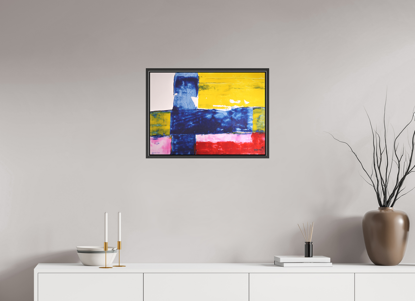DIN A2 (59,4 x 42 cm), Leinwandprint, matt, Eiche schwarz "Car driver" - Canvasprint