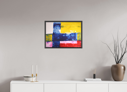 DIN A2 (59,4 x 42 cm), Leinwandprint, matt, Eiche schwarz "Car driver" - Canvasprint