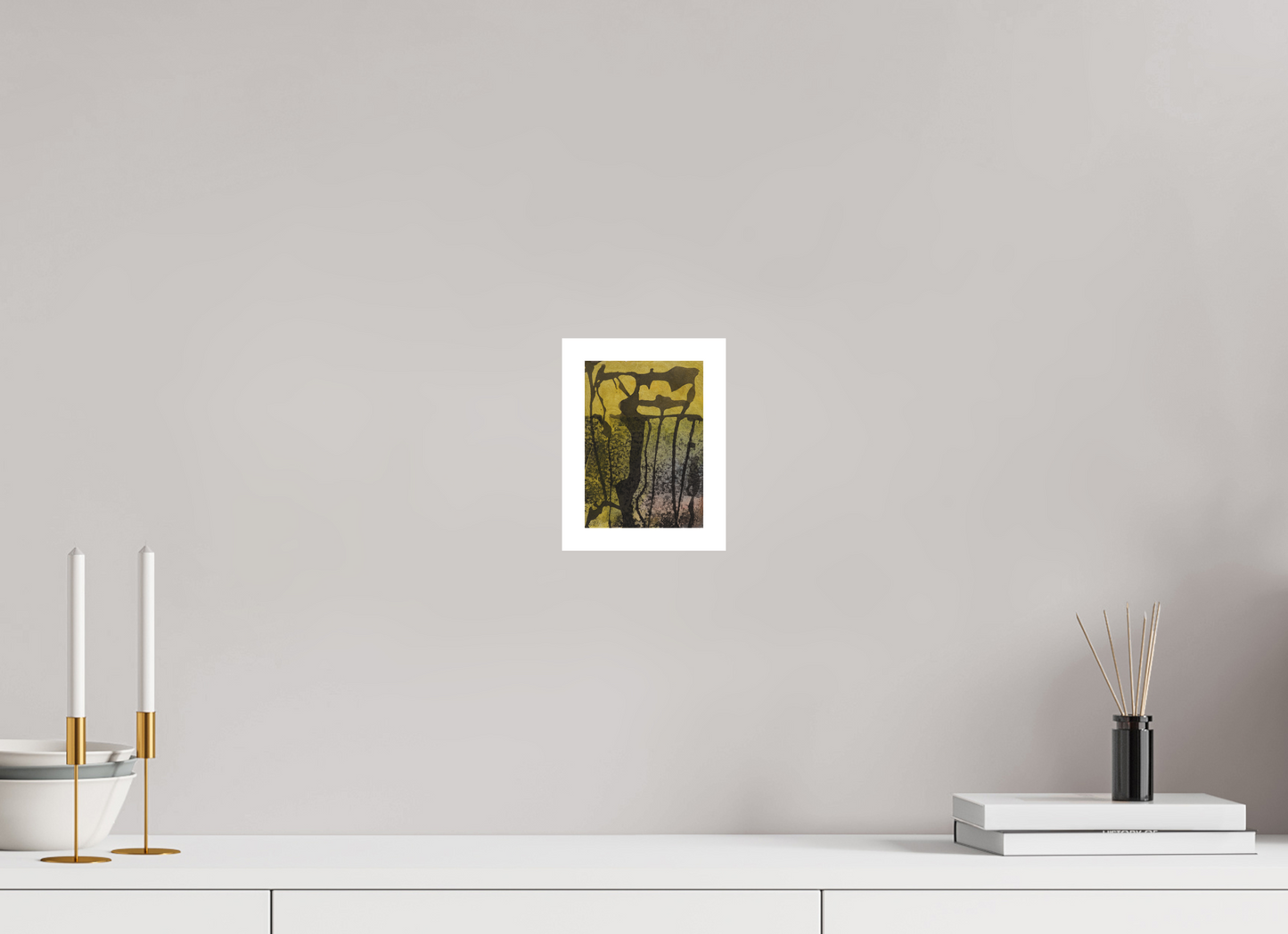 DIN A6 (10,5 x 14,8 cm), Fine Art Print, 2 cm Weißrand "Golgatha" - Fine Art Print
