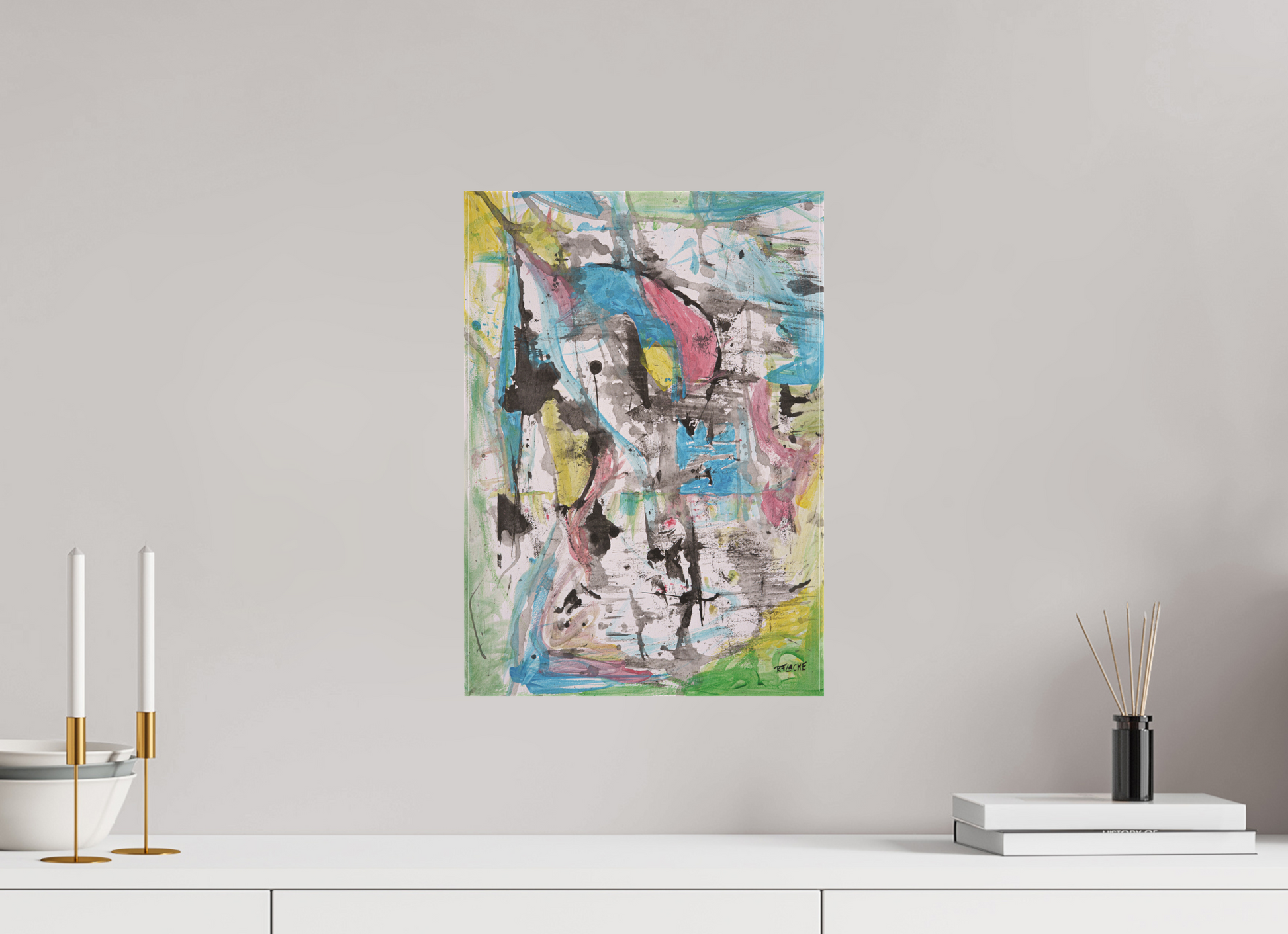 DIN A3 (29,7 x 42 cm), Leinwandprint, matt, ohne Rahmen "Swordfish" - Canvasprint