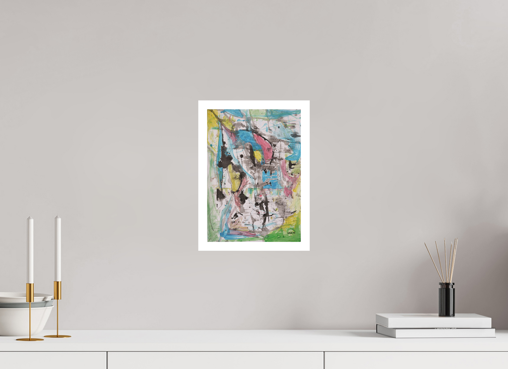 DIN A4 (21 x 29,7 cm), Fine Art Print, 2 cm Weißrand "Swordfish" - Fine Art Print